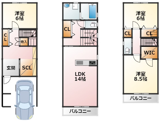 ★☆豊新3丁目 中古戸建☆★